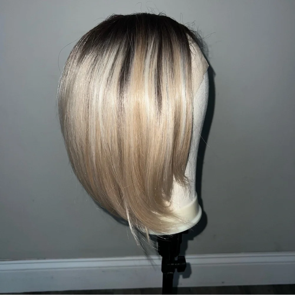 Stylish Lace Front Ombré Wig - Picture 4 of 14